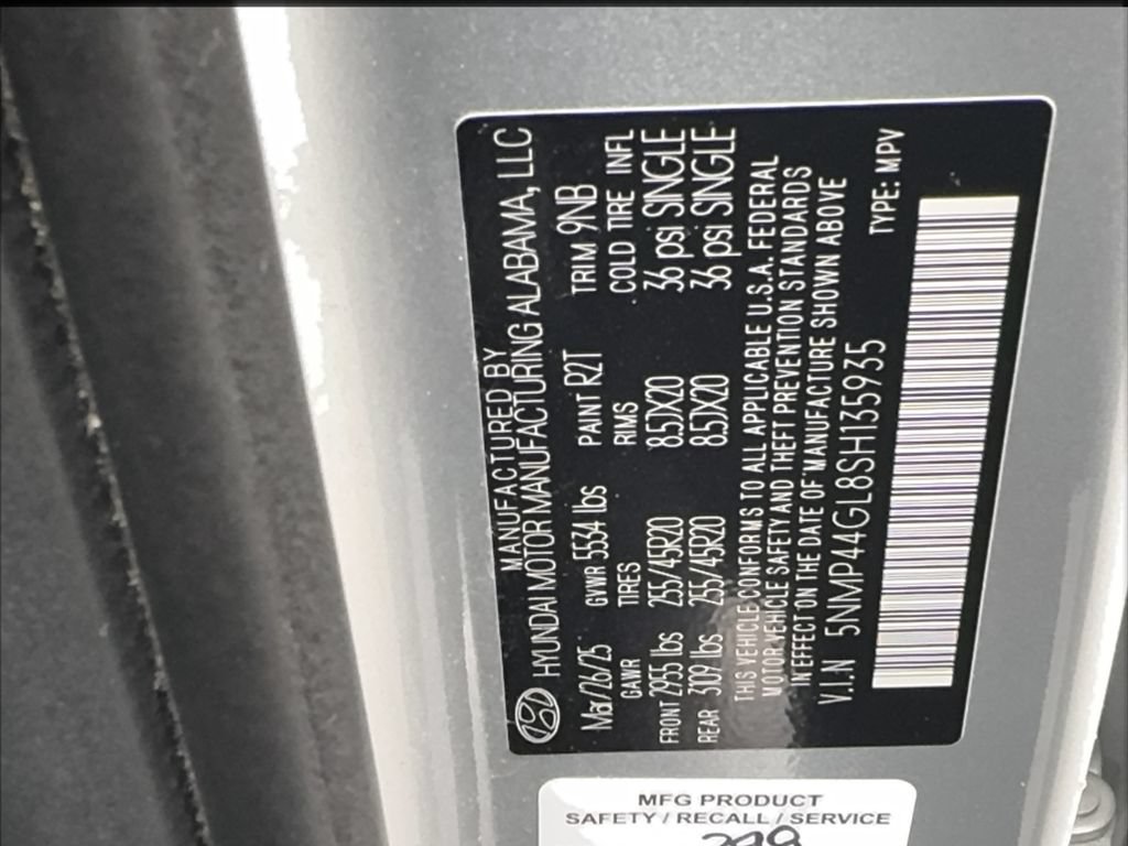 Used 2025 Hyundai Santa Fe Limited FWD image 59