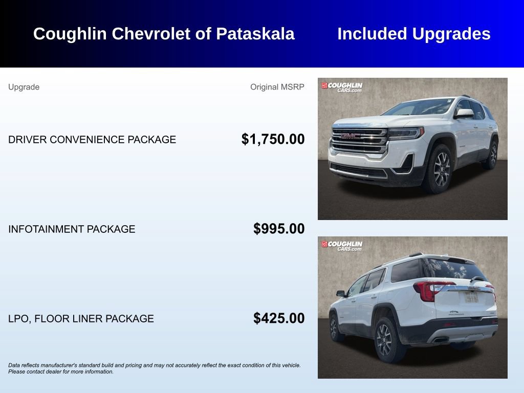 Used 2023 GMC Acadia SLE w/ Driver Convenience Package AWD/4WD image 3
