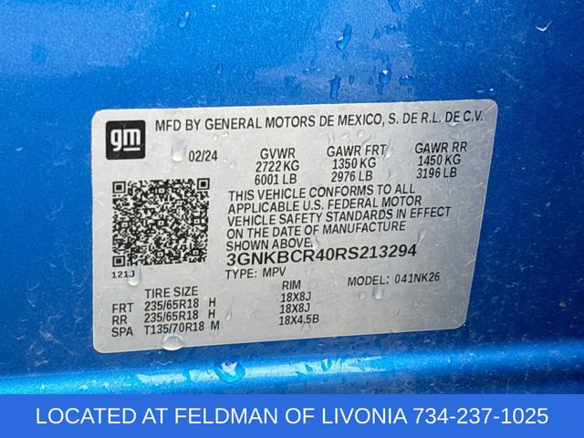 Certified 2024 Chevrolet Blazer LT w/ Convenience Package FWD image 32