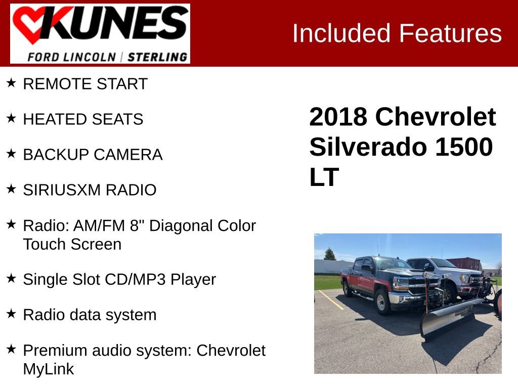 Used 2018 Chevrolet Silverado 1500 LT w/ All Star Edition image 2