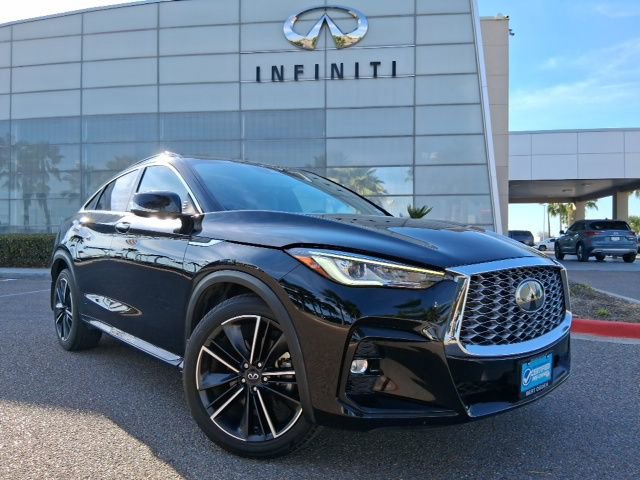 Used 2023 INFINITI QX55 Luxe w/ Cargo Package AWD/4WD video 1