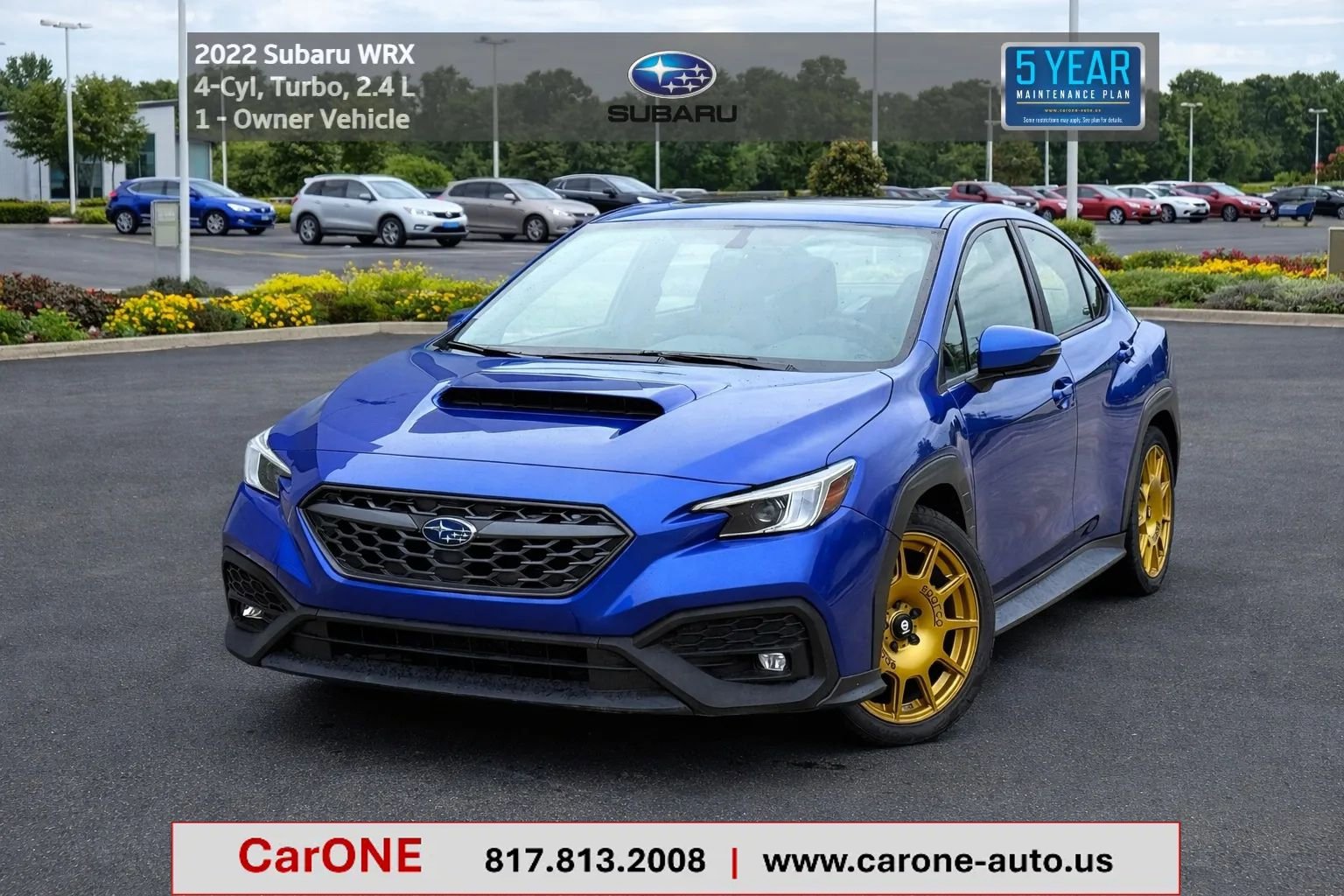 Used 2022 Subaru WRX Limited AWD/4WD image 1