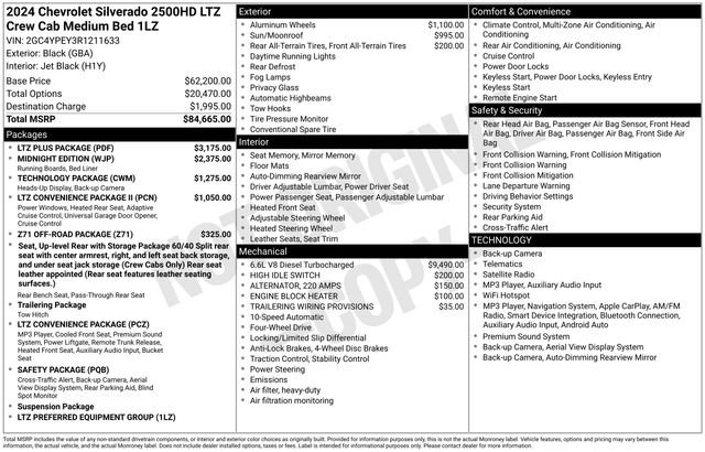 Certified 2024 Chevrolet Silverado 2500 LTZ w/ LTZ Plus Package AWD/4WD image 35