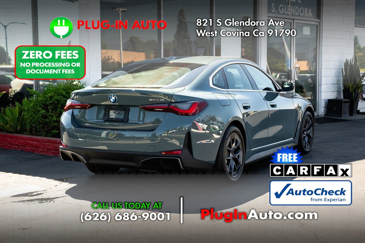 Used 2025 BMW i4 eDrive40 w/ M Sport Package RWD image 4