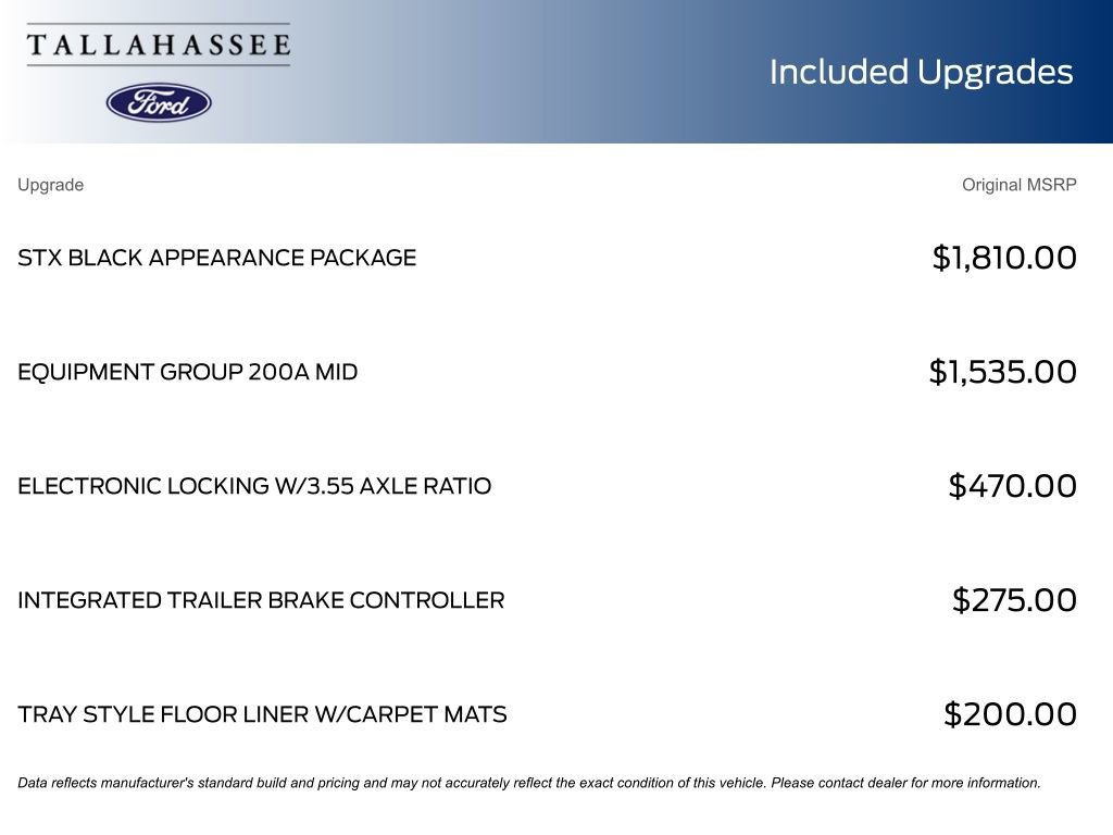 Used 2025 Ford F150 STX w/ STX Black Appearance Package image 9