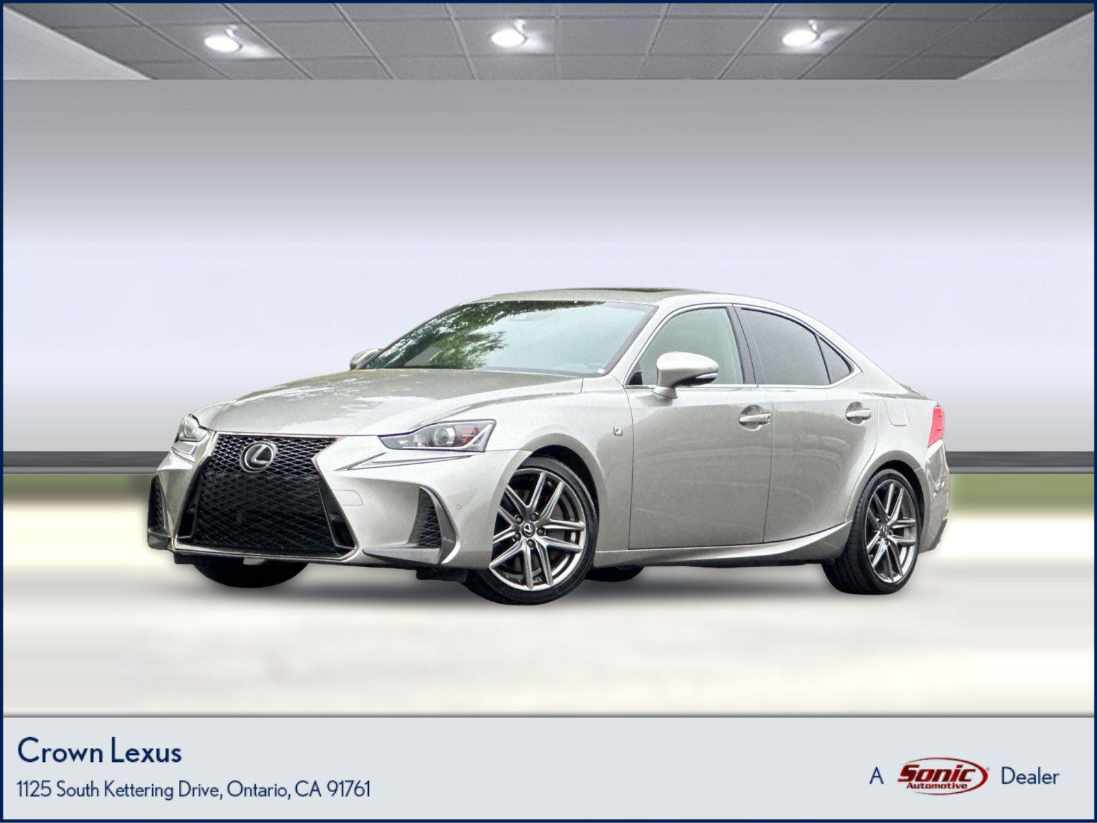 Used 2019 Lexus IS 350 F Sport w/ F Sport Package RWD image 1