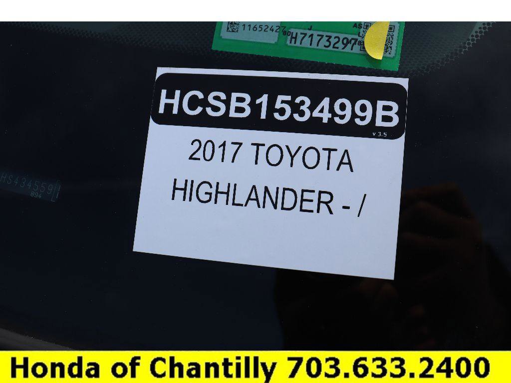 Used 2017 Toyota Highlander XLE image 35
