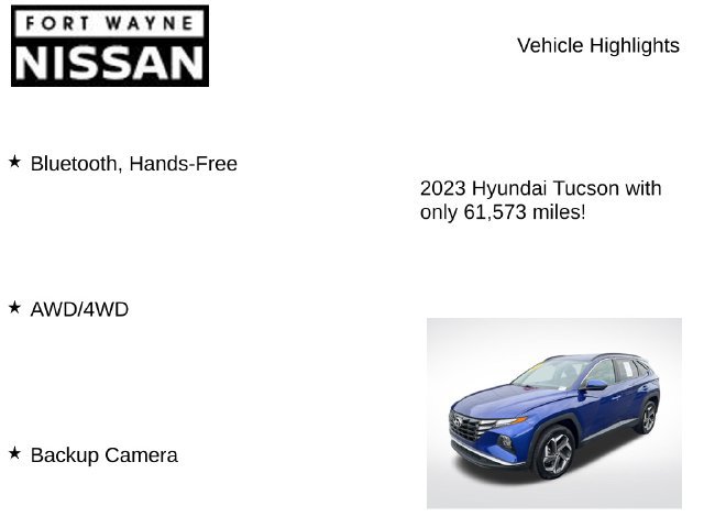 Used 2023 Hyundai Tucson SEL w/ Convenience Package AWD/4WD image 8
