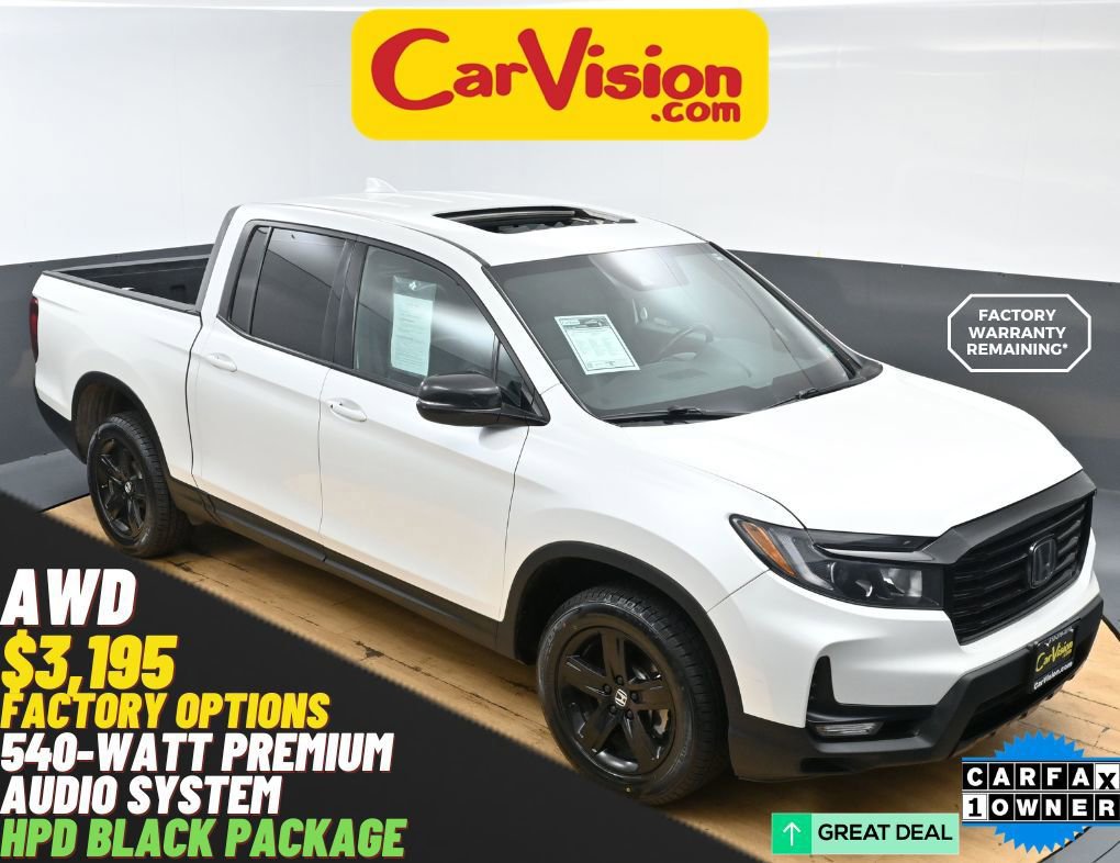 Used 2022 Honda Ridgeline Black Edition image 1
