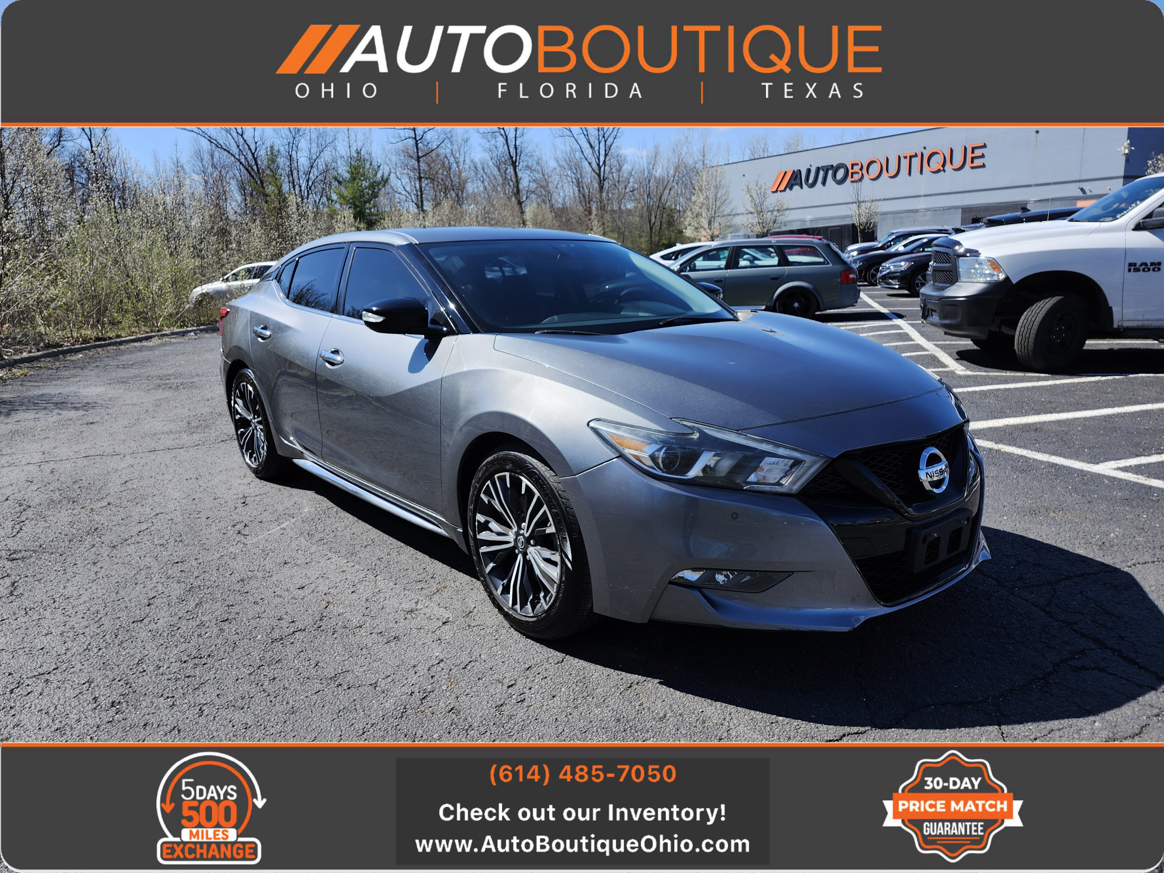 Used 2018 Nissan Maxima 3.5 SV FWD image 1