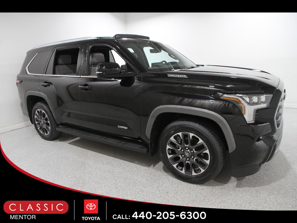 Certified 2025 Toyota Sequoia Limited w/ Tow Technology Package