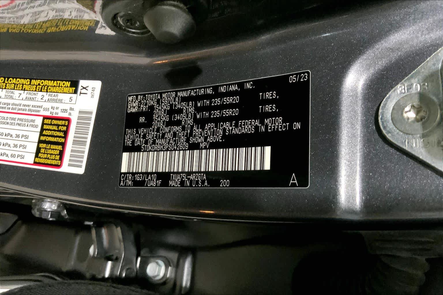 Used 2023 Toyota Highlander Platinum AWD/4WD image 37