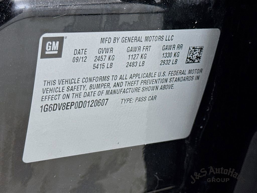 Used 2013 Cadillac CTS V w/ Wood Trim Package image 39