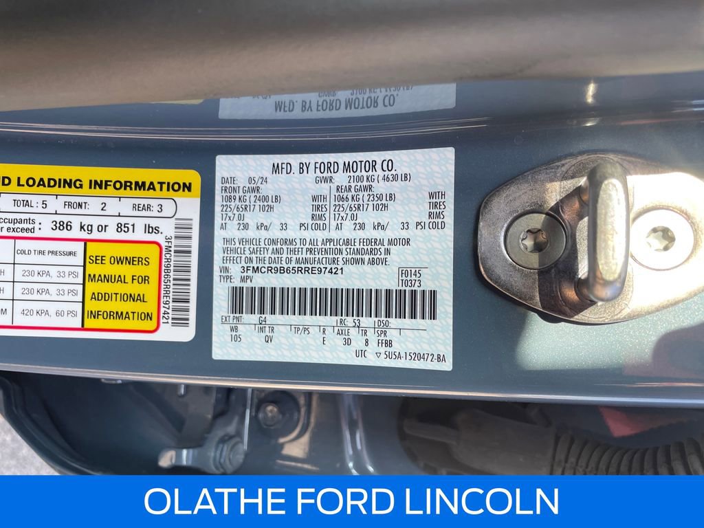 Used 2024 Ford Bronco Sport Big Bend w/ Convenience Package image 31