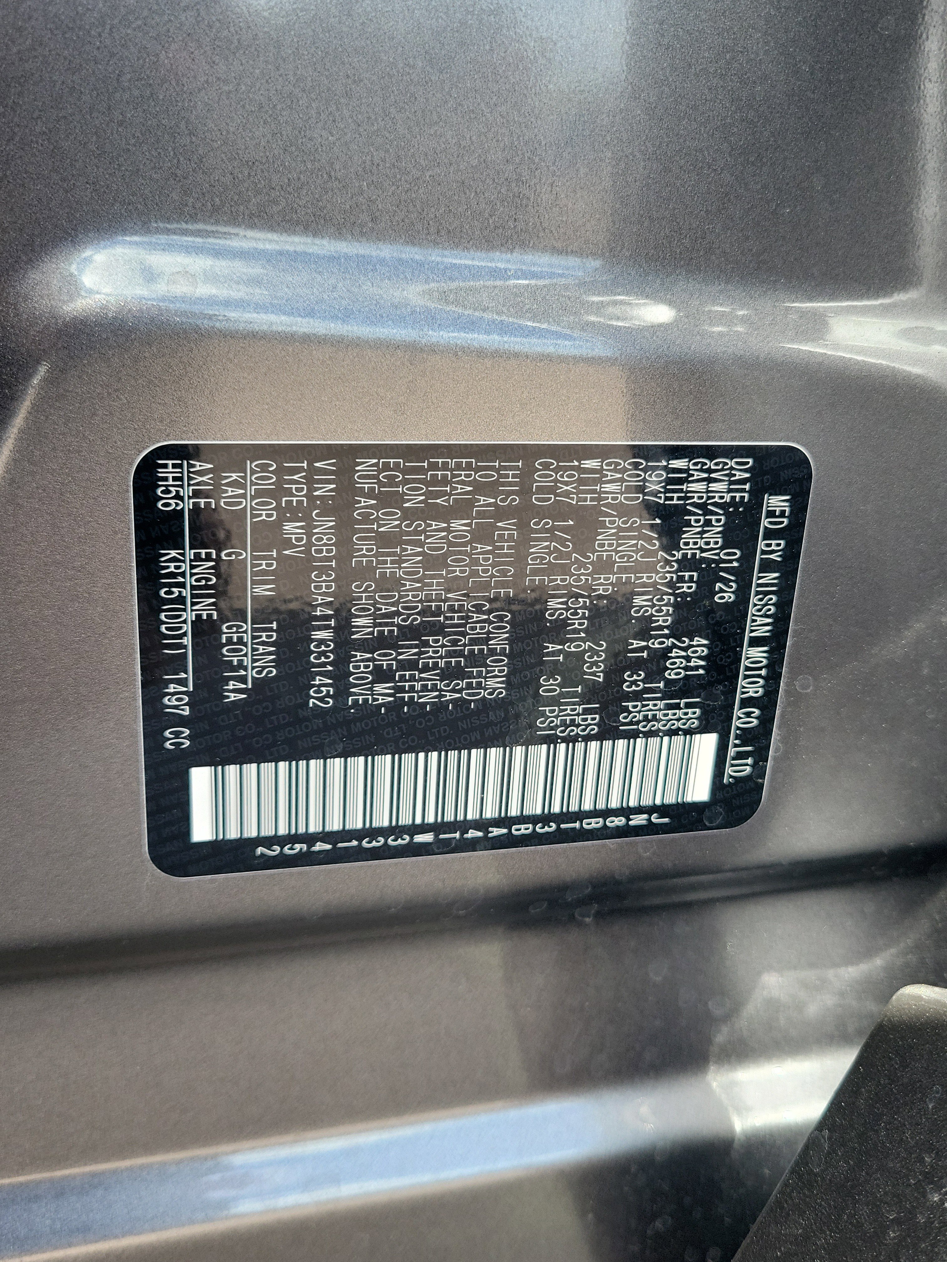 New 2026 Nissan Rogue SV FWD image 36