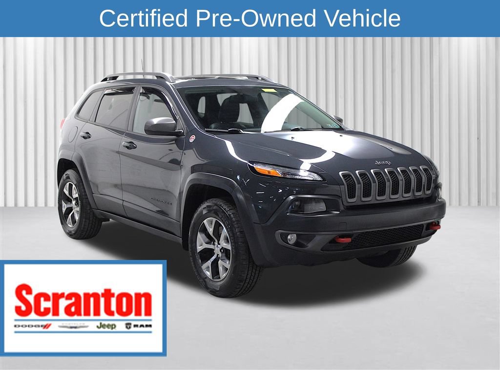 Certified 2017 Jeep Cherokee Trailhawk w/ Comfort/Convenience Group