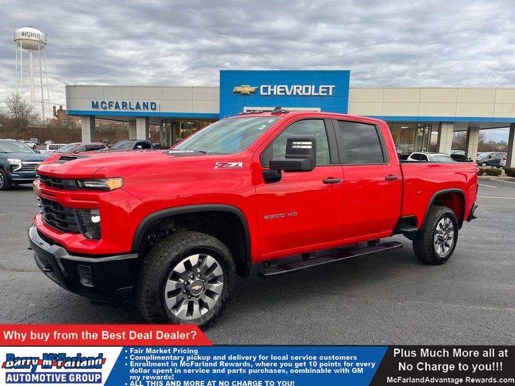 Used 2024 Chevrolet Silverado 2500 Custom w/ Custom Value Package AWD/4WD image 1