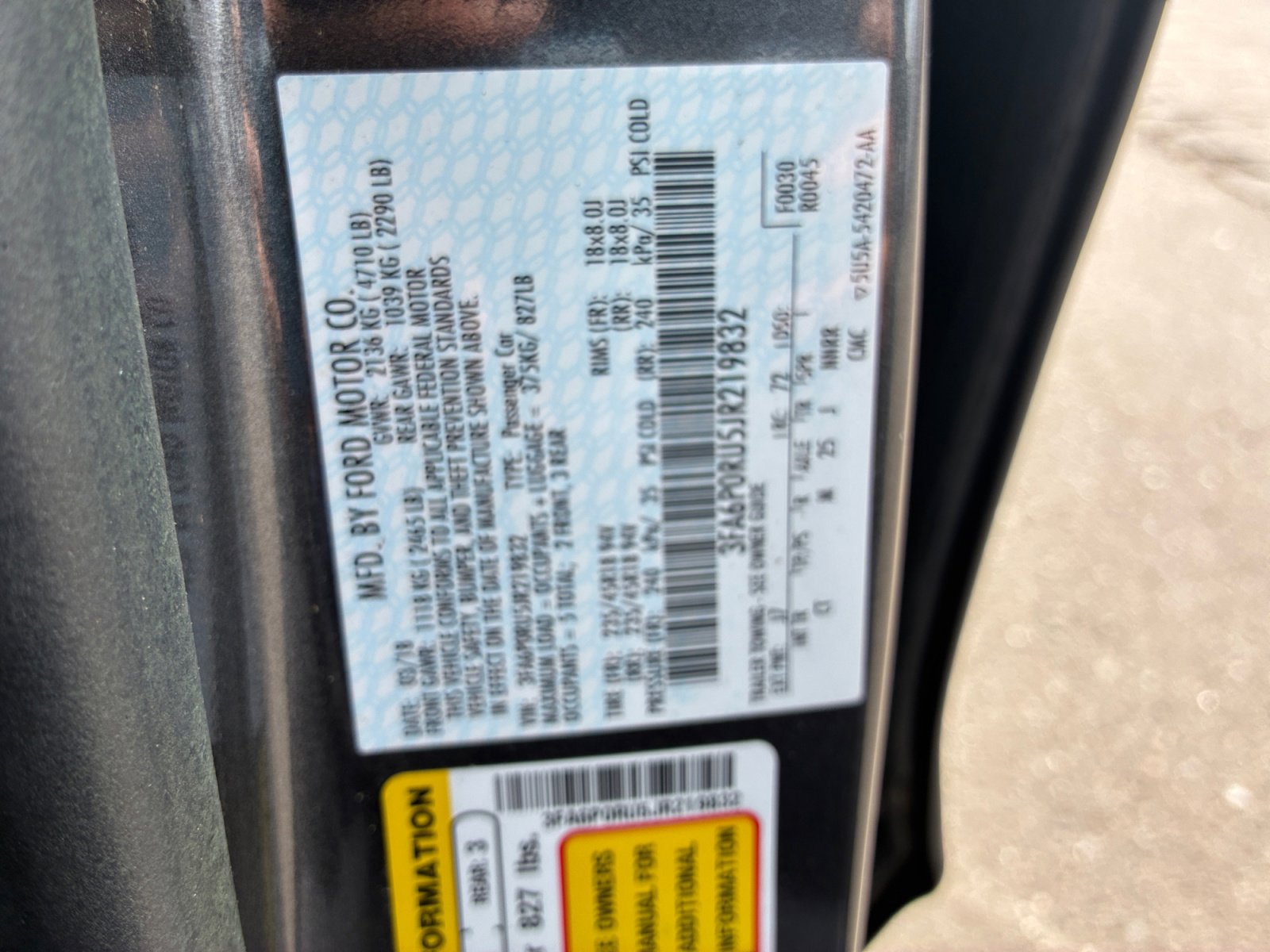 Used 2018 Ford Fusion Titanium image 32