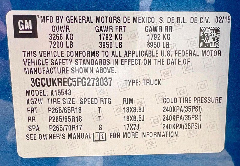 Used 2015 Chevrolet Silverado 1500 LT w/ All Star Edition AWD/4WD image 23