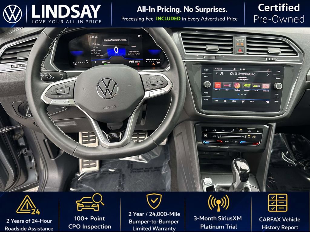 Used 2023 Volkswagen Tiguan SE R-Line AWD/4WD image 11