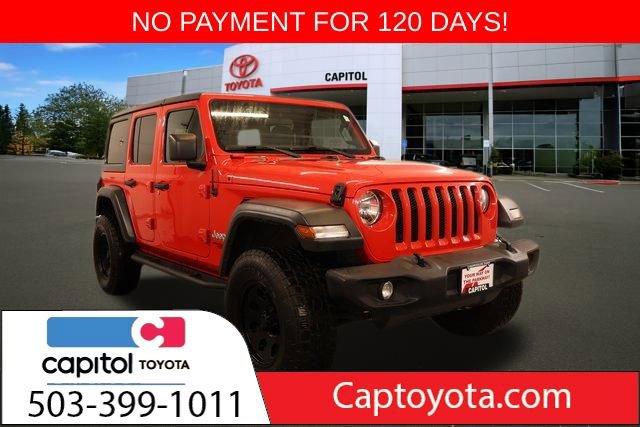 Used 2018 Jeep Wrangler Unlimited Sport S