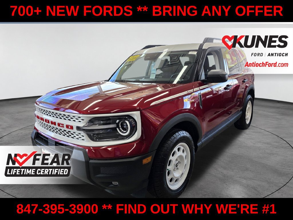 New 2025 Ford Bronco Sport Heritage w/ Convenience Package AWD/4WD image 3
