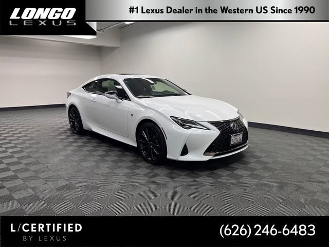 Certified 2023 Lexus RC 300 F Sport w/ Navigation Package