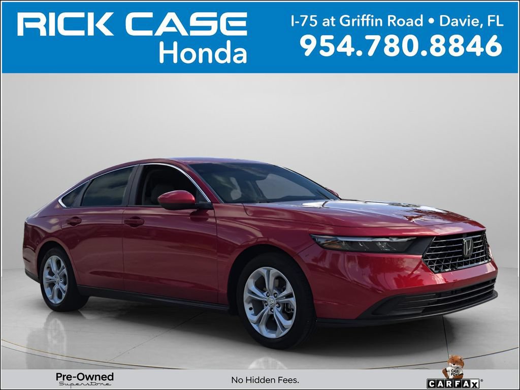 Certified 2024 Honda Accord LX image 1