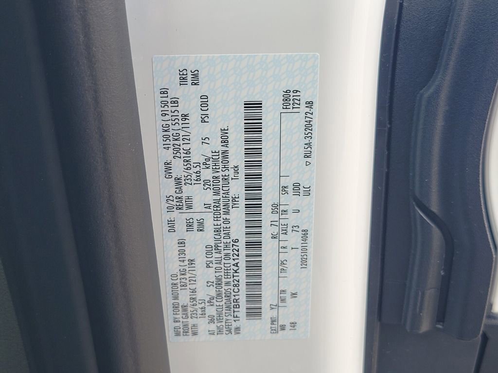 New 2026 Ford Transit 250 148 Medium Roof w/ Load Area Protection Package image 13