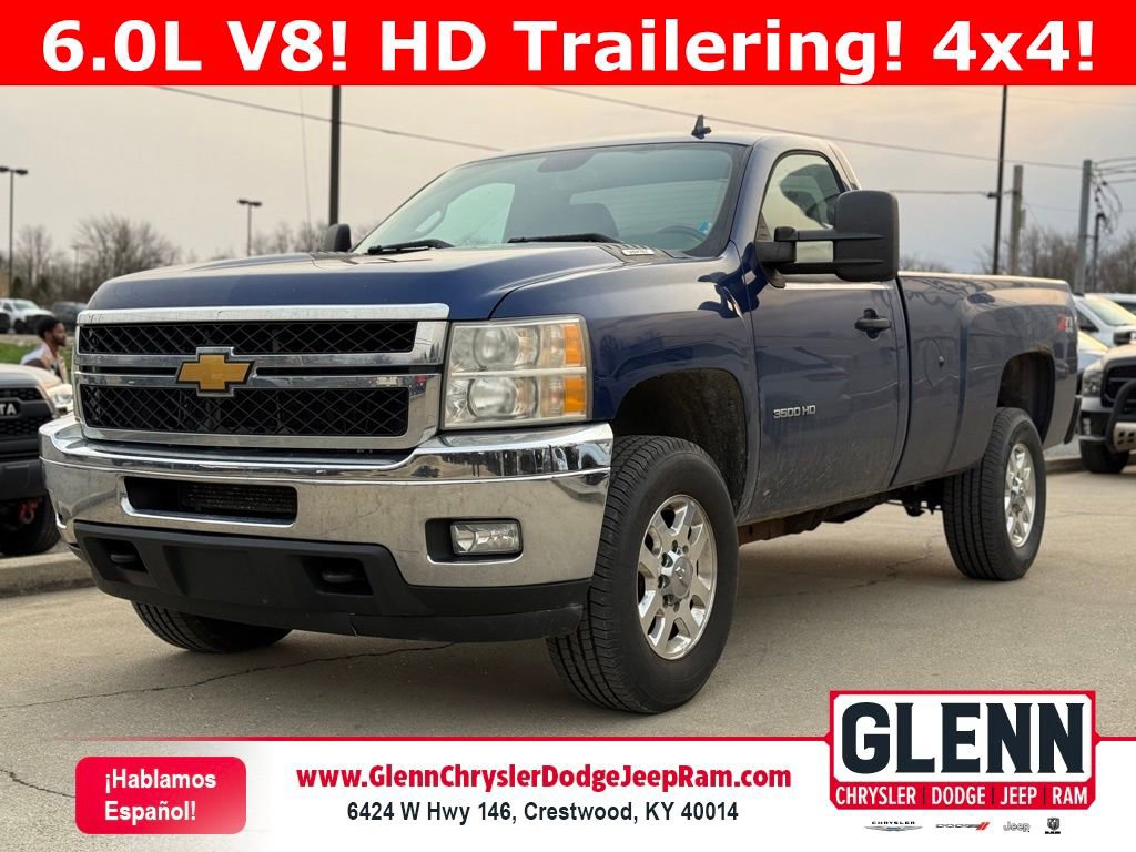 Used 2013 Chevrolet Silverado 3500 LT w/ Interior Plus Package AWD/4WD image 1