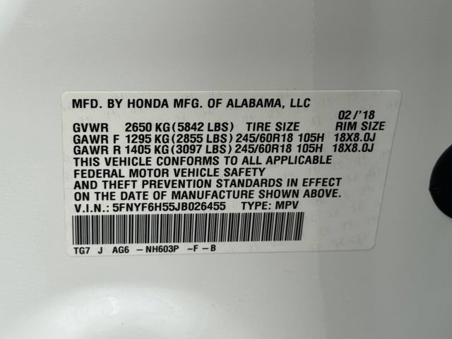 Used 2018 Honda Pilot EX-L image 31