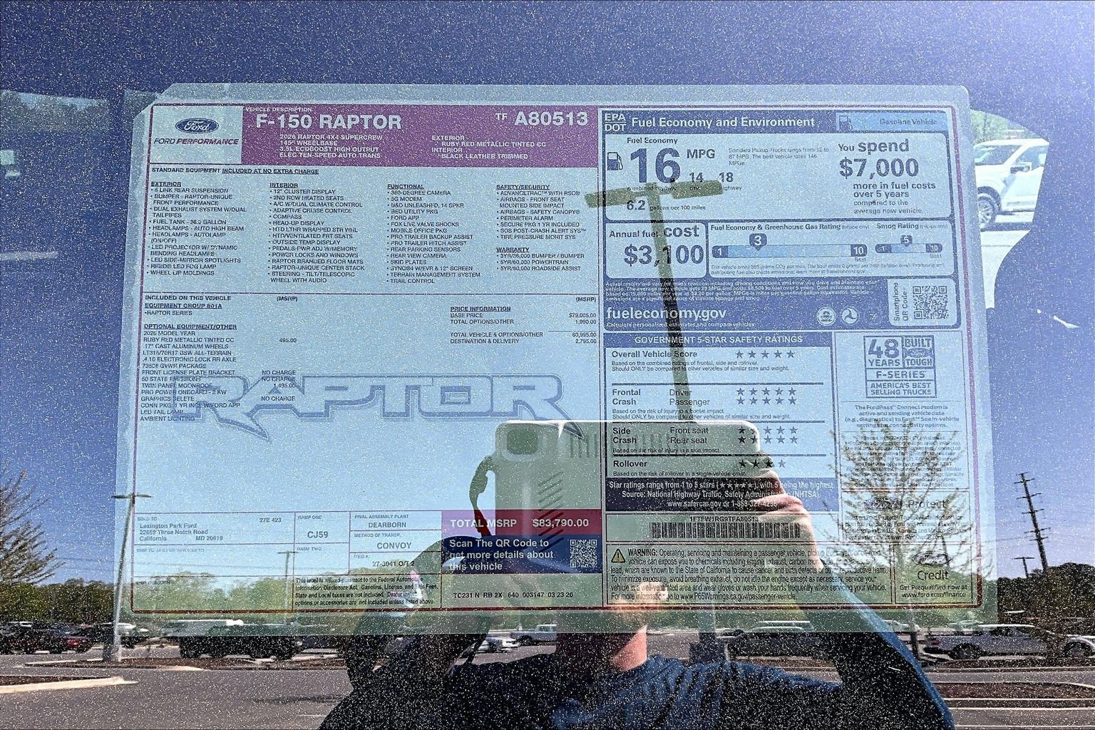 New 2026 Ford F150 Raptor AWD/4WD image 14
