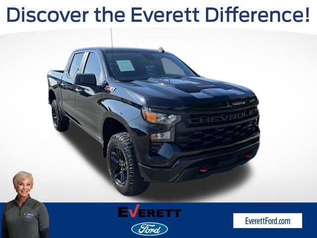 Used 2022 Chevrolet Silverado 1500 Custom Trail Boss w/ LPO, Dark Essentials Package