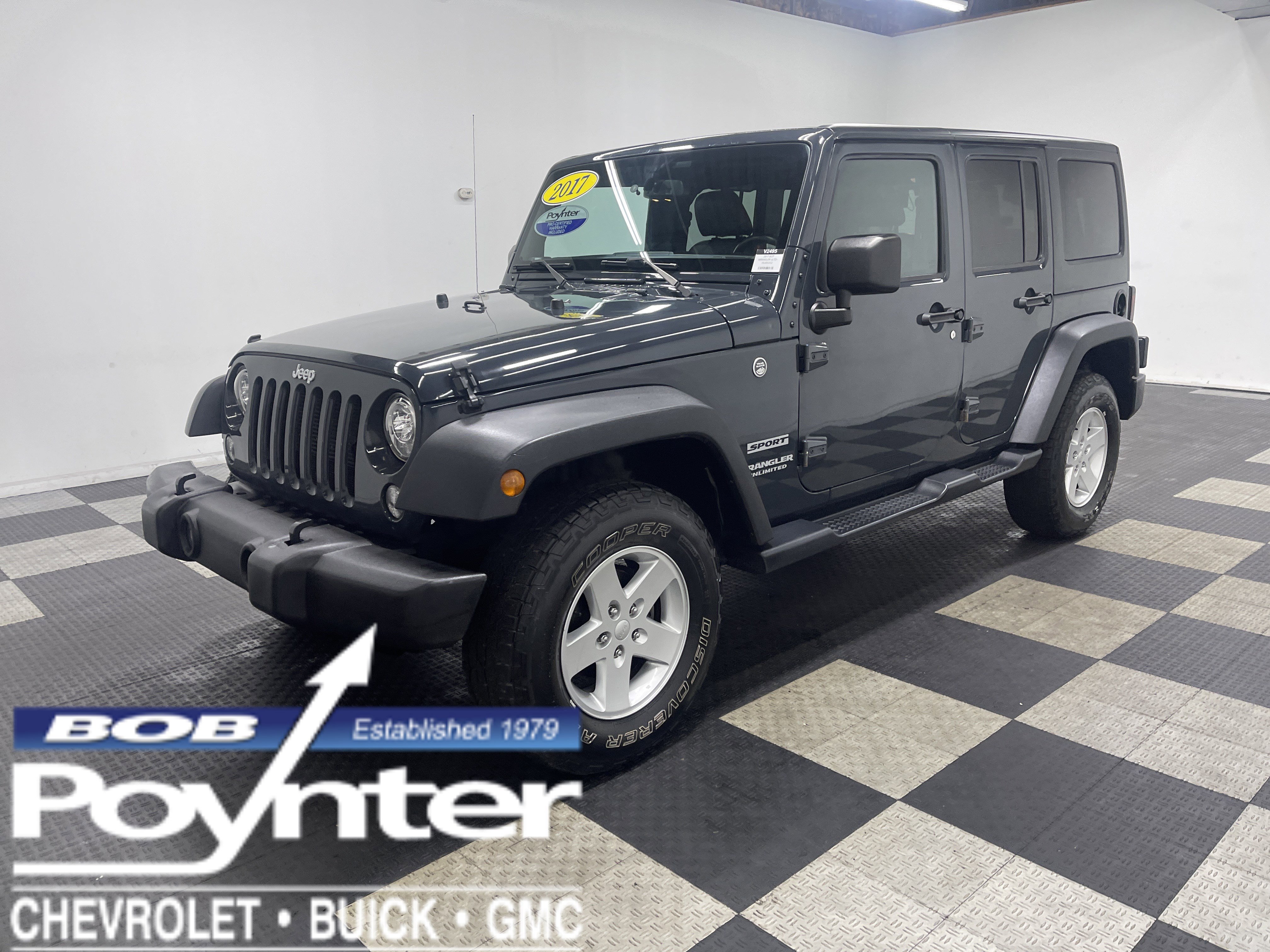 Used 2017 Jeep Wrangler Unlimited Sport w/ Quick Order Package 24S