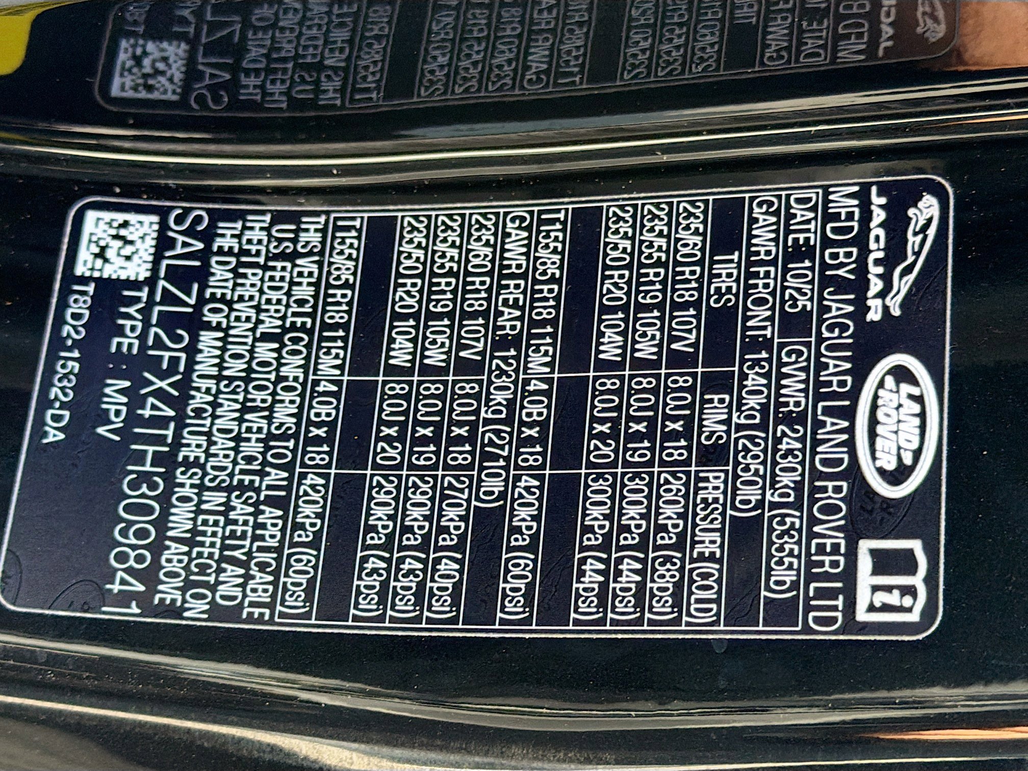 New 2026 Land Rover Range Rover Evoque Dynamic SE image 43