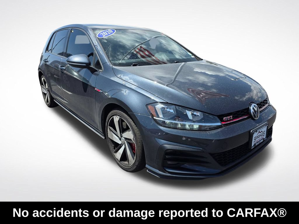 Used 2020 Volkswagen Golf 4-Door FWD image 3