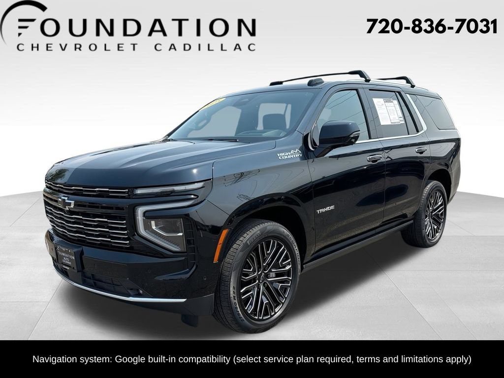 Certified 2025 Chevrolet Tahoe High Country