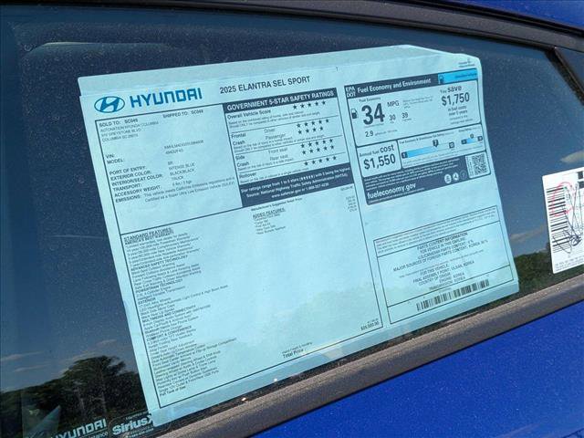 New 2025 Hyundai Elantra Sport image 24