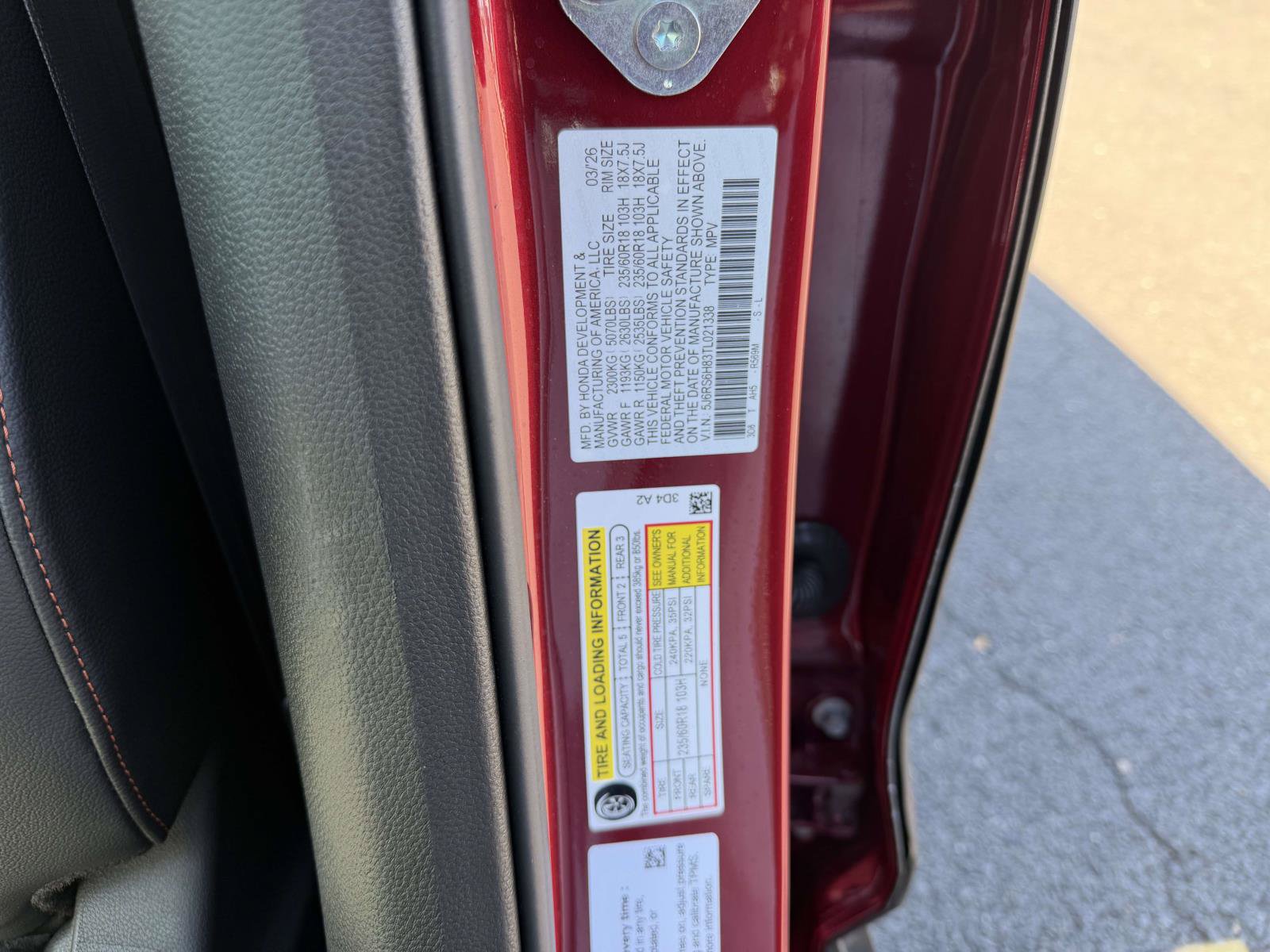 Certified 2026 Honda CR-V Sport-L image 30