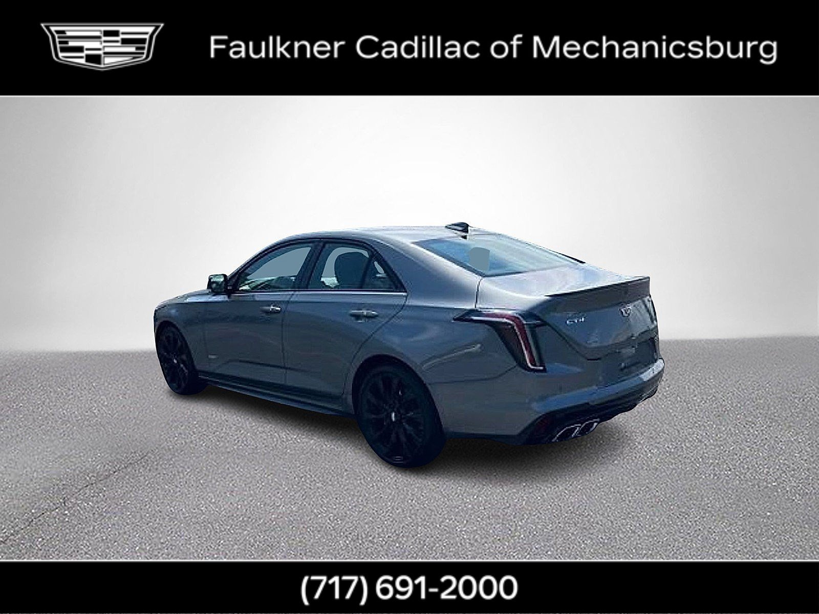 Used 2022 Cadillac CT4 V w/ LPO, ONYX Package AWD/4WD image 8