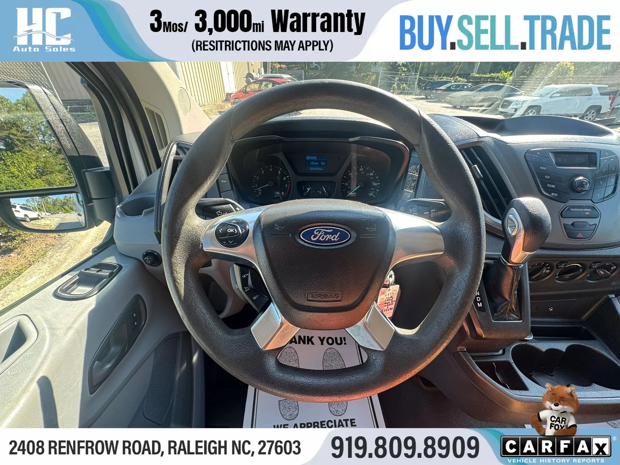 Used 2016 Ford Transit 150 130 Low Roof RWD image 21