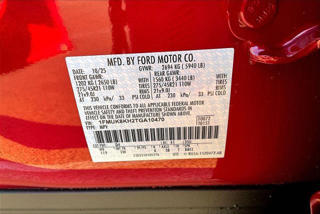 New 2026 Ford Explorer ST-Line w/ ST-Line Street Pack image 22