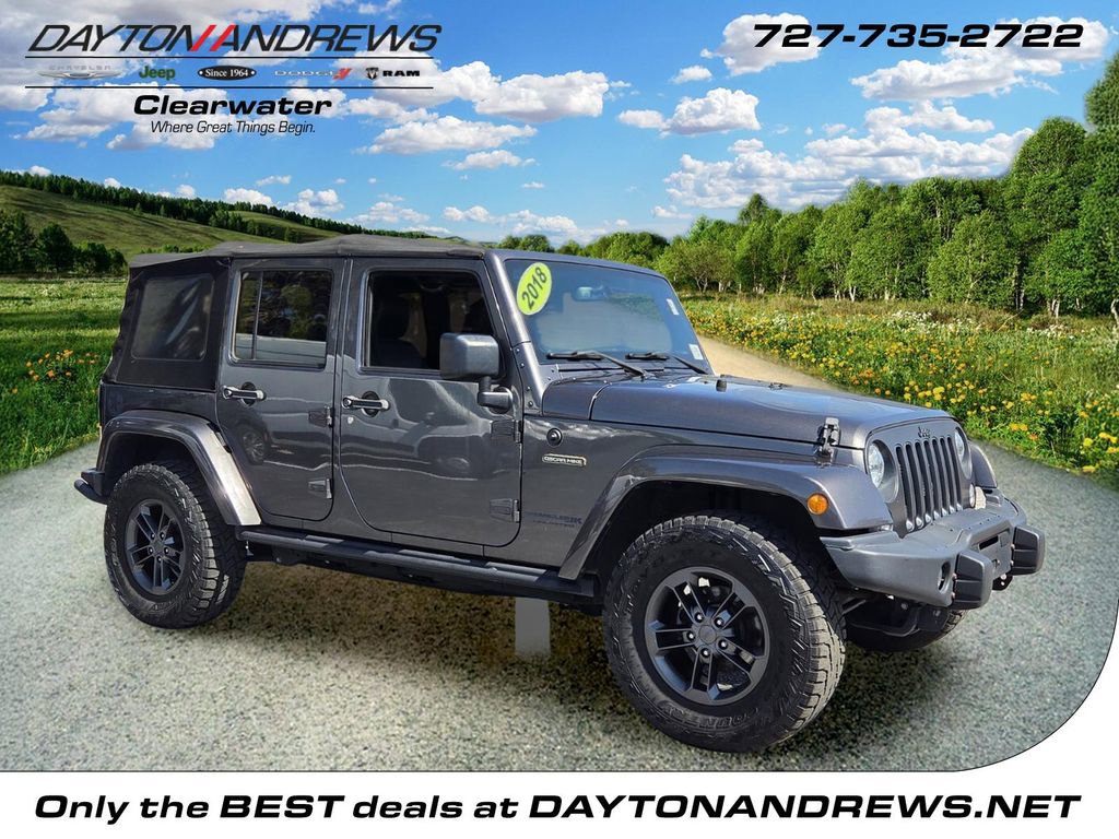 Used 2018 Jeep Wrangler Unlimited Sport