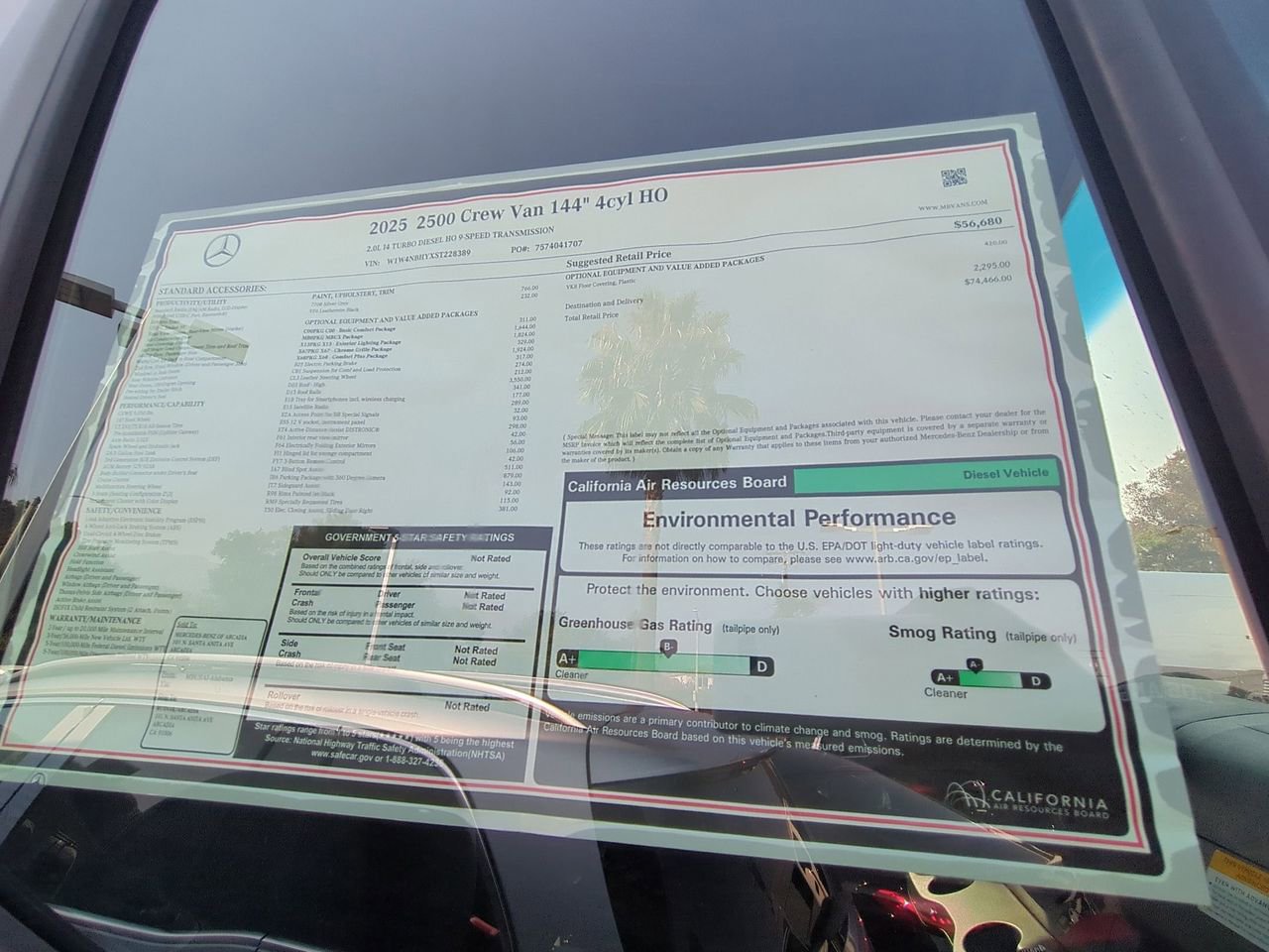 New 2025 Mercedes-Benz Sprinter 2500 image 16