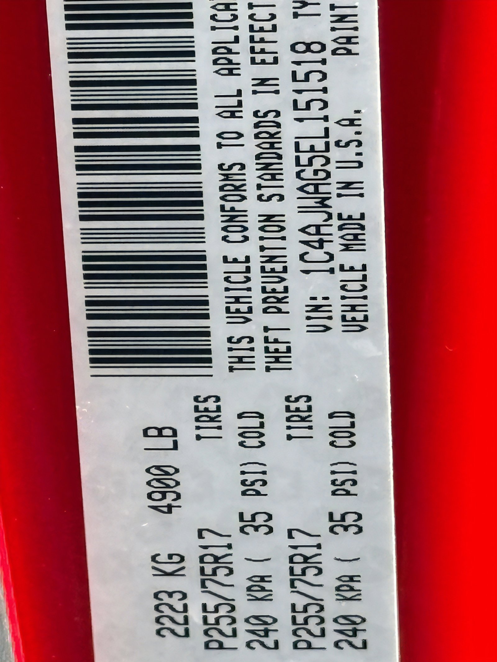 Used 2014 Jeep Wrangler Sport w/ Quick Order Package 24S image 33