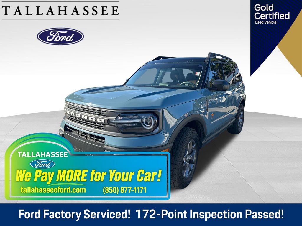 Certified 2022 Ford Bronco Sport Badlands w/ Premium Package