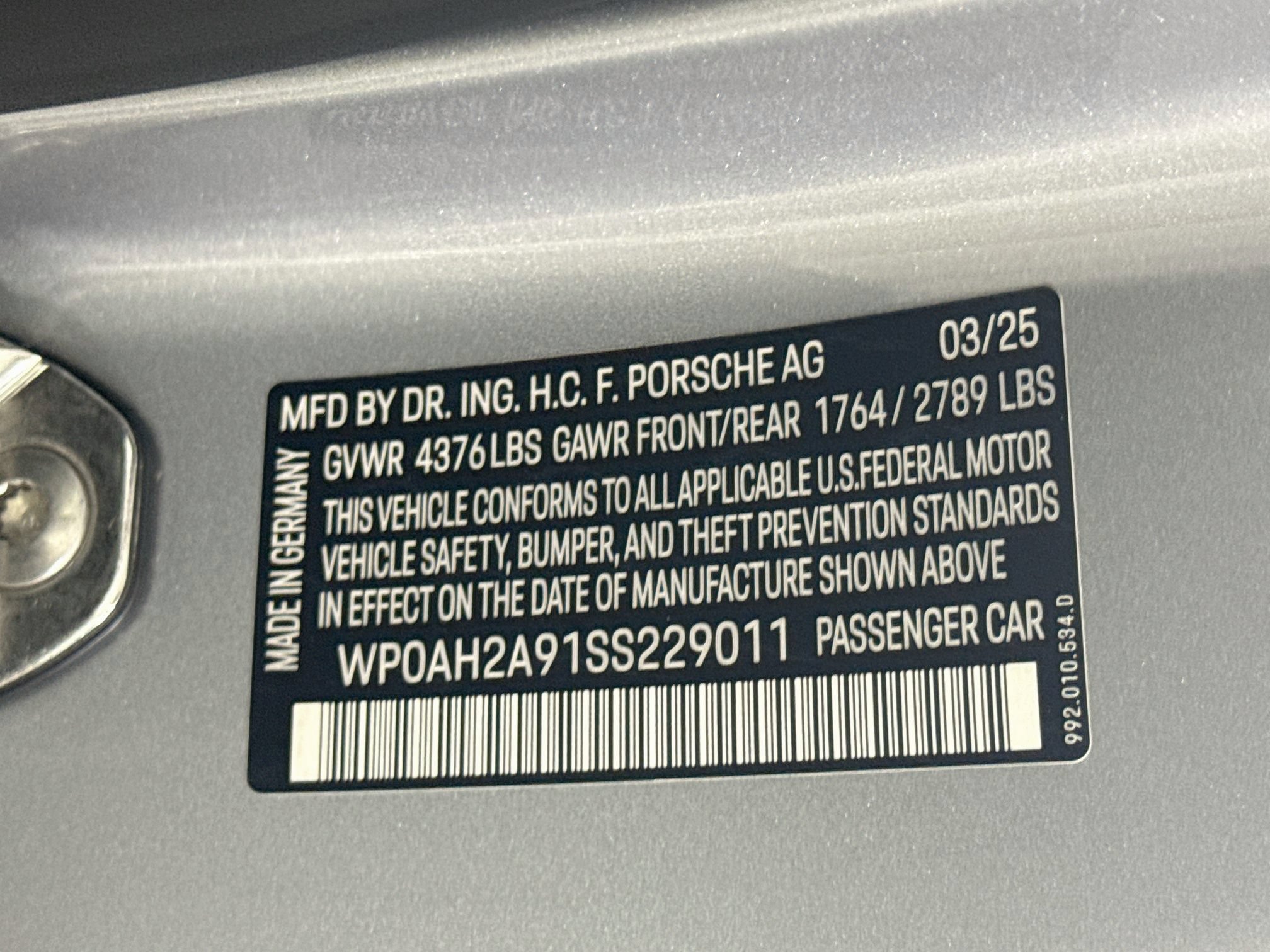 Certified 2025 Porsche 911 Carrera S RWD image 31