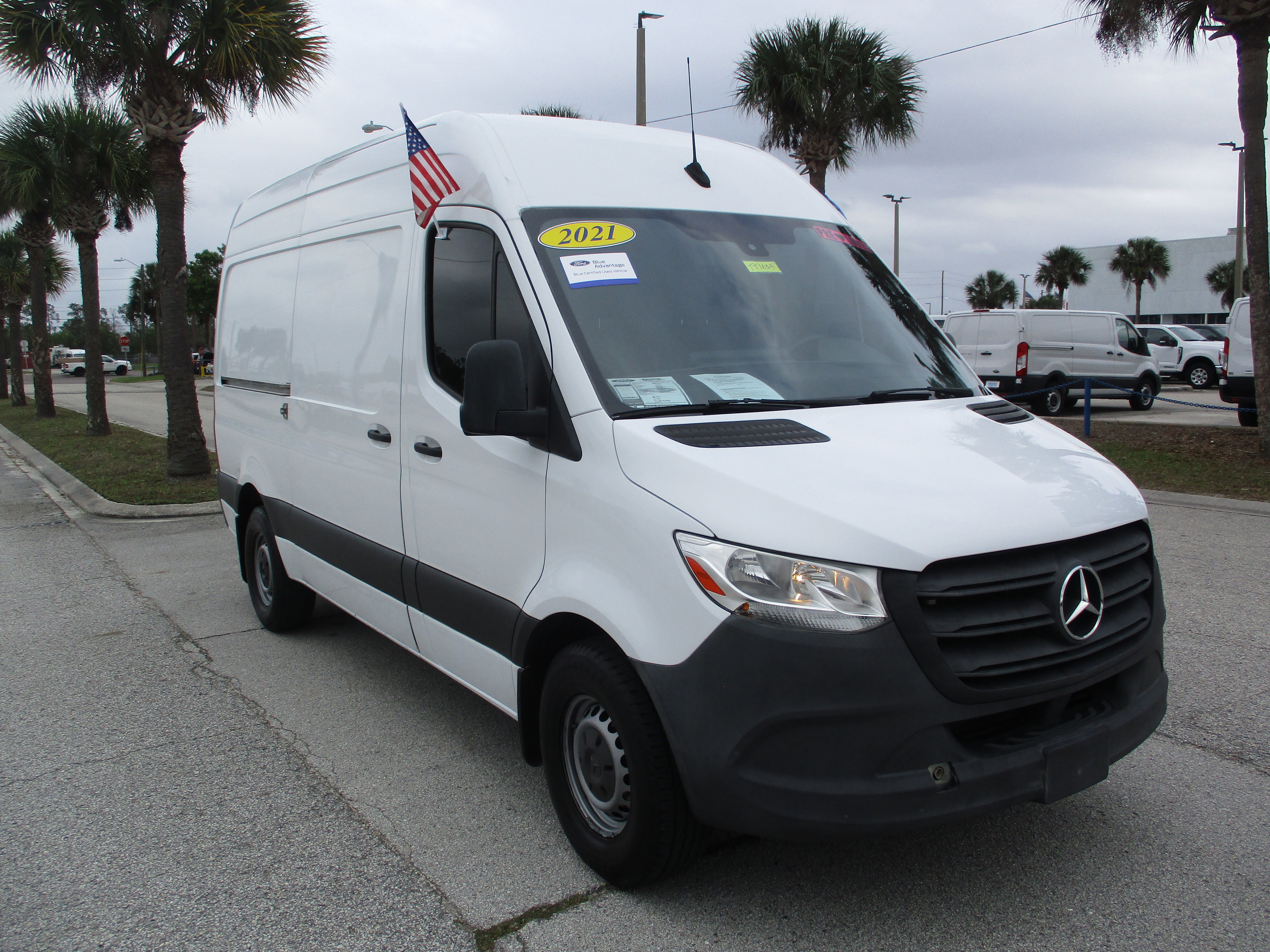 Used 2021 Mercedes-Benz Sprinter 144 Cargo w/ Driver Convenience Package
