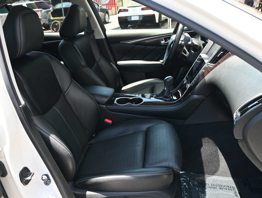 Used 2016 INFINITI Q50 Red Sport 400 RWD image 20