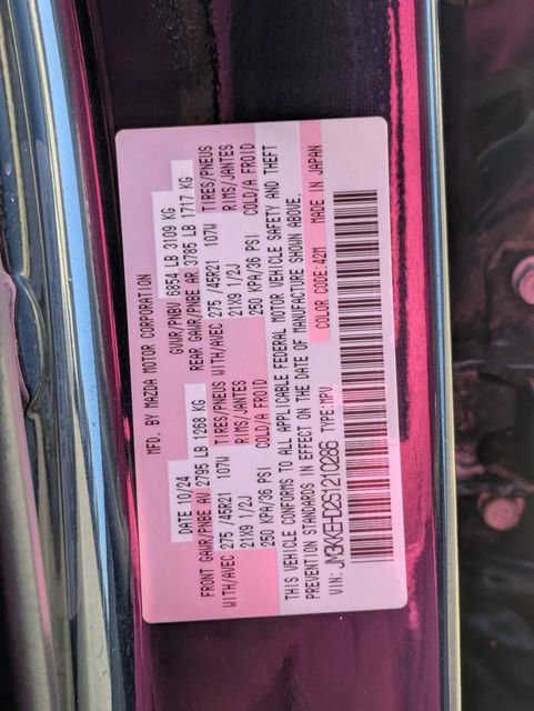 Used 2025 MAZDA CX-90 3.3 Turbo w/ Premium Plus Pkg image 36